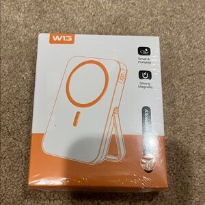 W13 Orange Portable Magnetic Stand